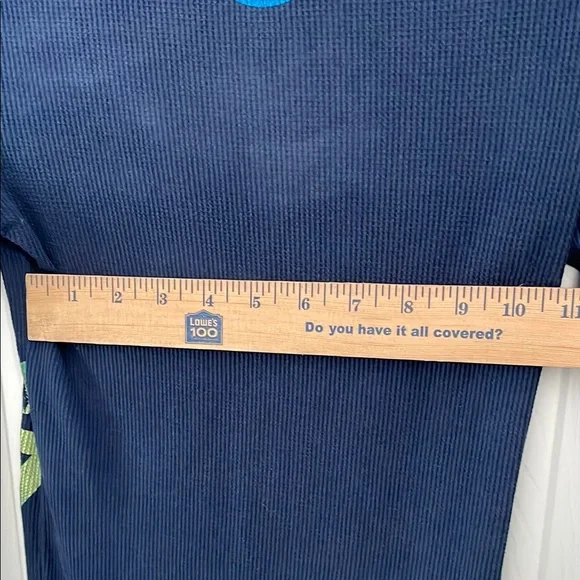 Aero Graphic Long Sleeve Shirt - Blue - Picture 5 of 7